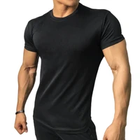 

Low moq factory Shirt Dry Fit Custom Sport Compression Wear Man Oem T-shirt Gym