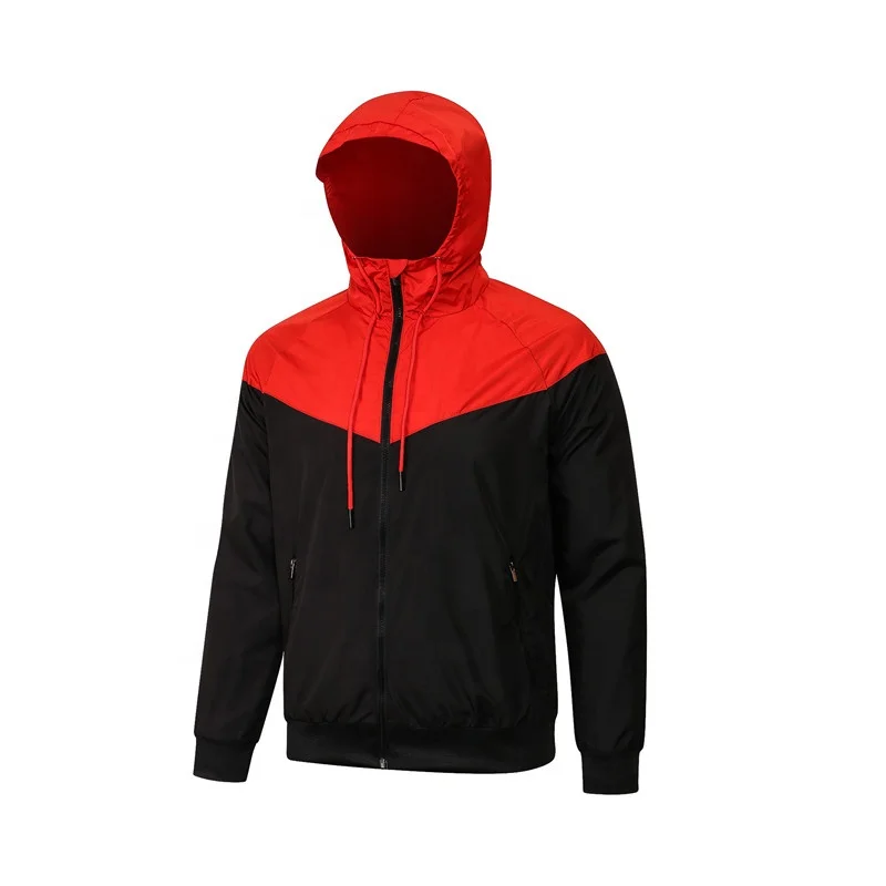 

Sportswear In Stock Football Jackets Mens Big Size Windbreaker 4xl, Any colors can be made