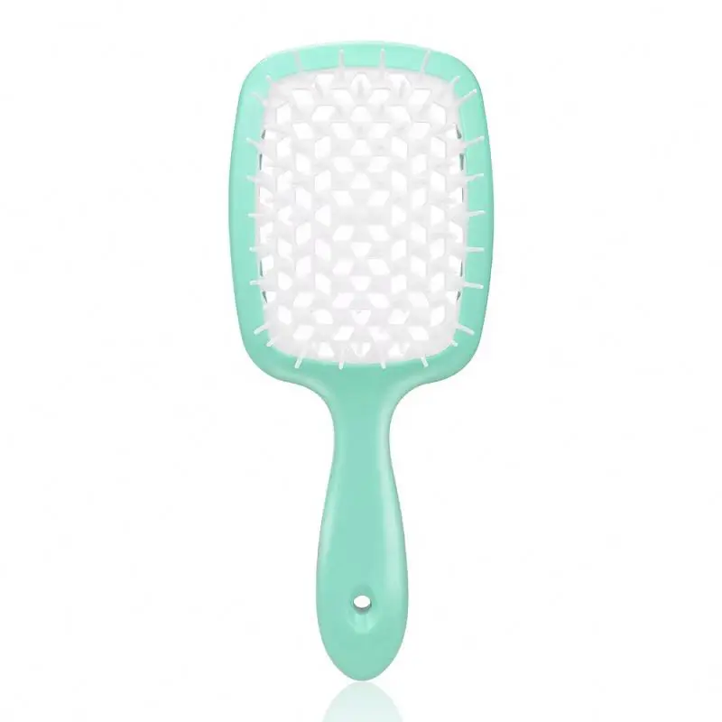 

Label Vent Flexible Bristles Detangle Brush Super Smoothing Mini Hair Straighterner, Accept customization