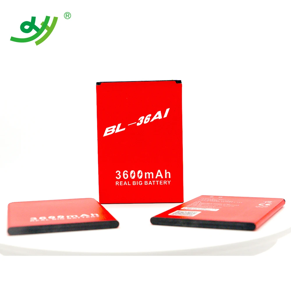 

Original Brand Replacement Cell Phone Battery For Itel 36AI Batteries 3.7V 2000MAH 2900MAH, Red