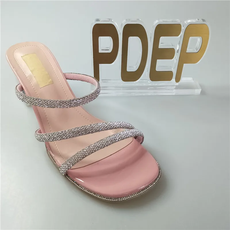 

PDEP 2021 new design shoes woman high pumps sandals shoes factory in stock dropshipping pink fashion stiletto heels, Leopard