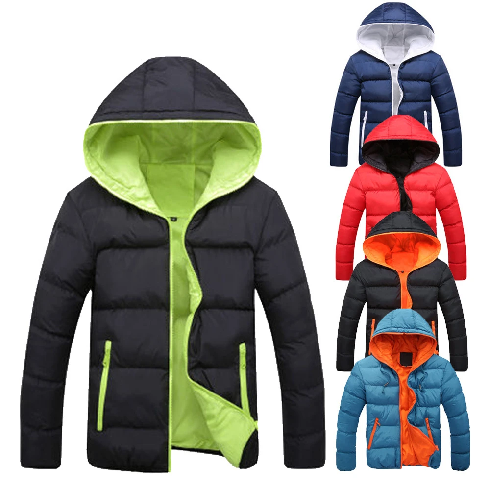 

Top Quality Piumino Uomo Custom Mens Duck Down Jackets Winter Trench Coat Hooded