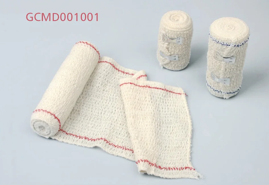 
Greatcare medical disposable supplies wrist knee wraps spandex metal elastic clips elastic tape crepe bandages rolls 