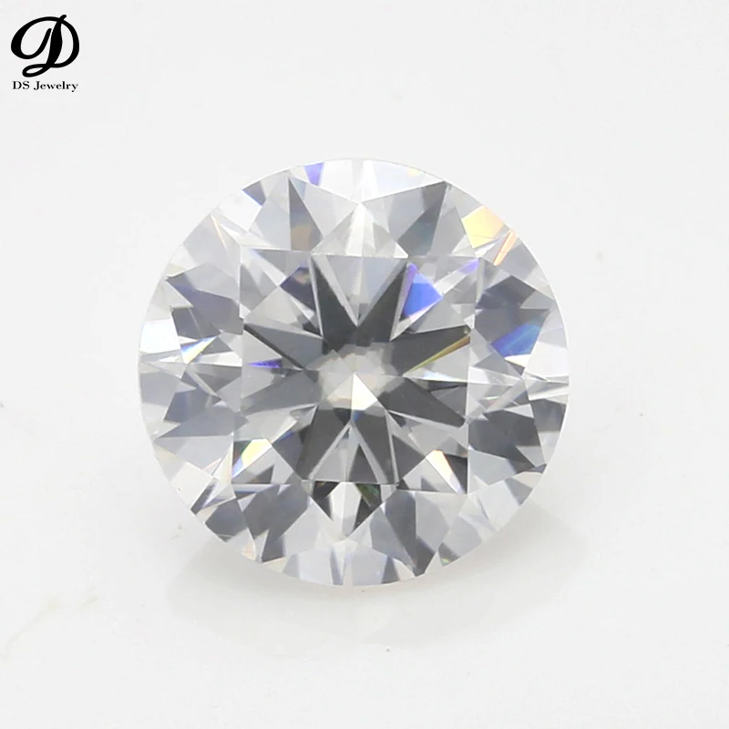 

Excellent brilliant cut D grade white color synthetic moissanite loose gemstone lab grown diamonds for valuable jewelry