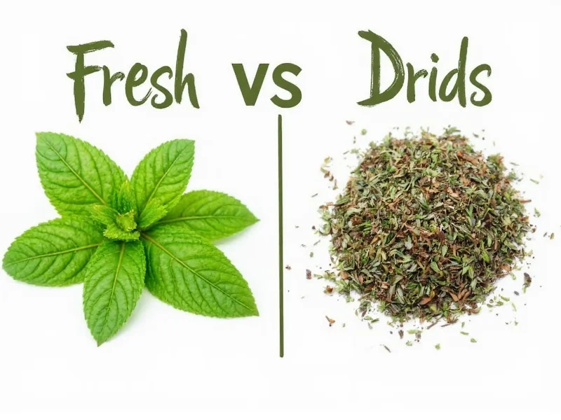 Fresh vs Dried Herbs: When to Use Each (With Conversion Chart)