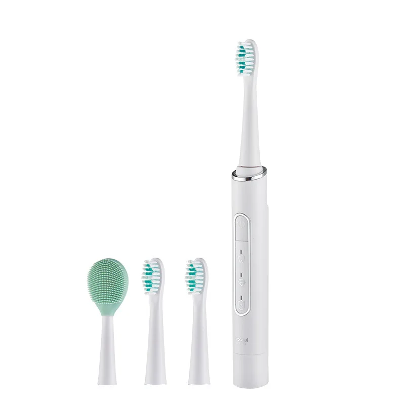 

2021 Hot Selling solid color automatic sonic toothbrush electric with Face brush