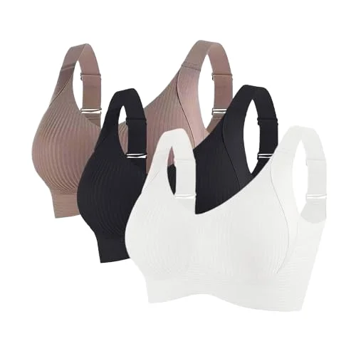 中等支撑可调肩with可拆Bra Pads Sports Bra