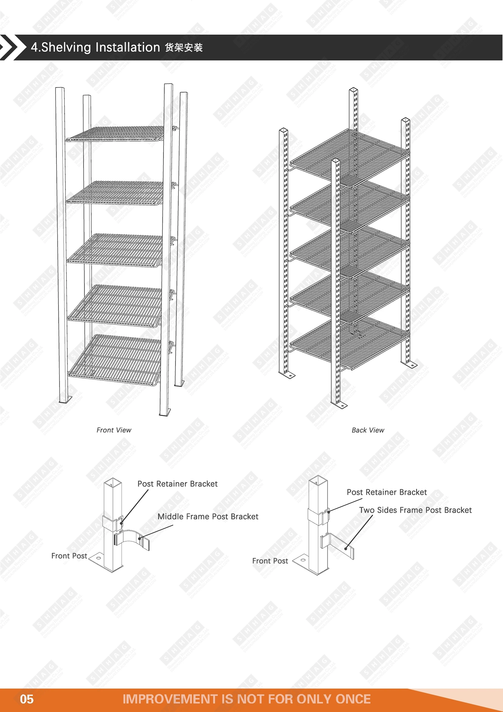 Walk-in Cooler Glass Display Doors & aluminium frame profile Glass Display Doors Commercial glass doors