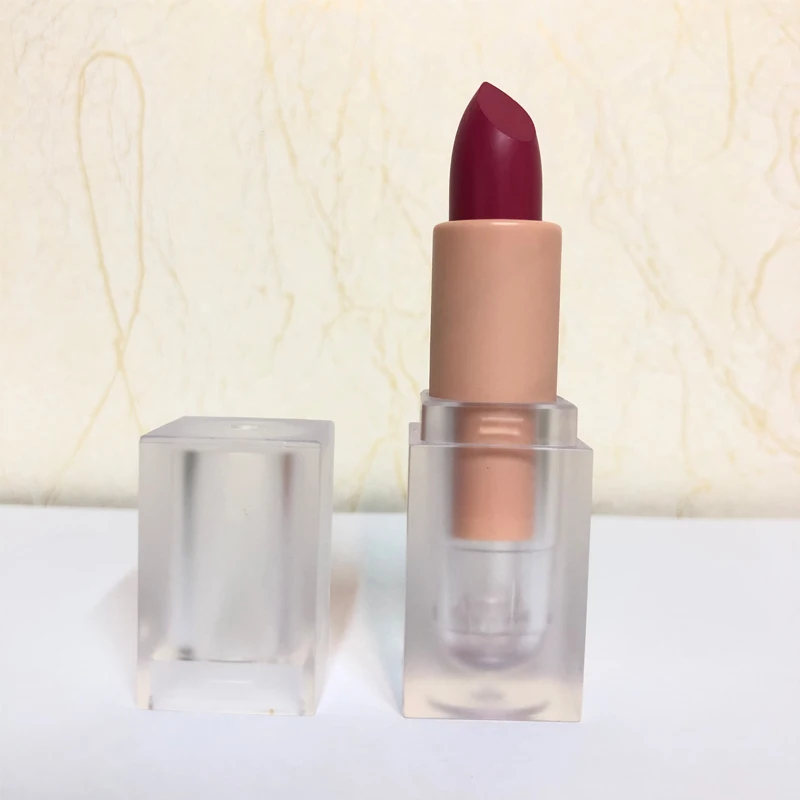 

10 Years OEM ODM private label logo custom lipstick matte with Long Lasting vegan cruetly free nude color lipsticks, Red nude pink brown