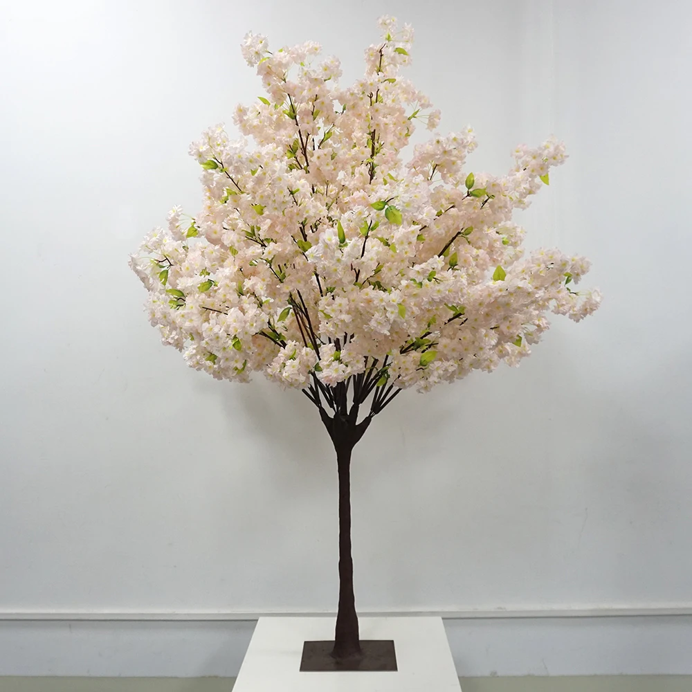 

Cheap silk flower blossom tree wedding Decoration party decoration Artificial cherry blossom tree, Natural color