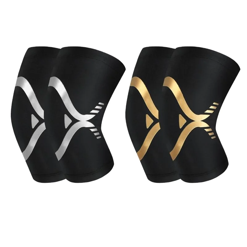

Amazon Hot Sale High Elastic Compression Knee Sleeve Knee Pads Anti-slip Athletic Knee Brace