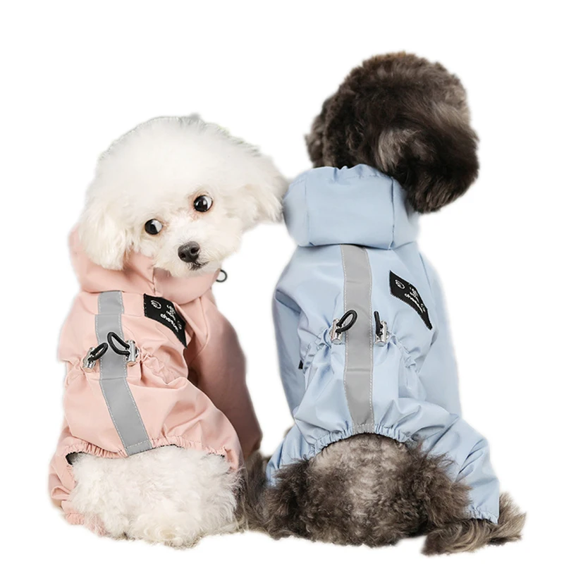 

Pets Clothes And Accessories Dog Raincoat All Wrapped Waterproof Hooded Clothing Cat Dog Pet Supplies, Picture