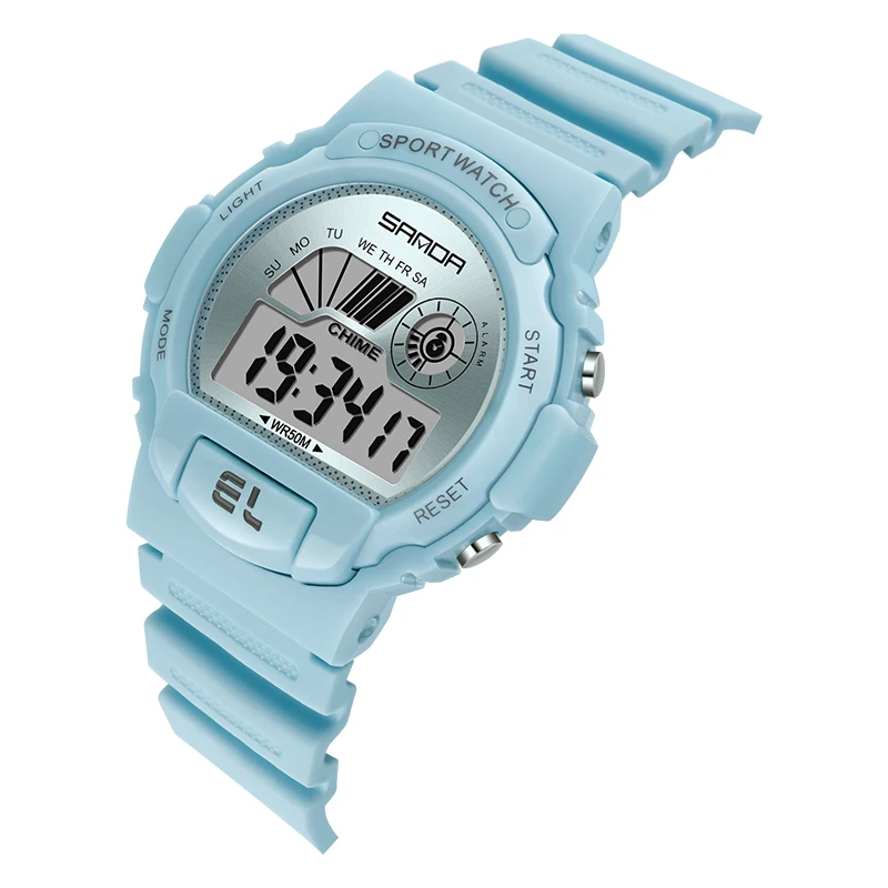 

Fashion wrist watch digital waterproof sports for men, Many colors are available