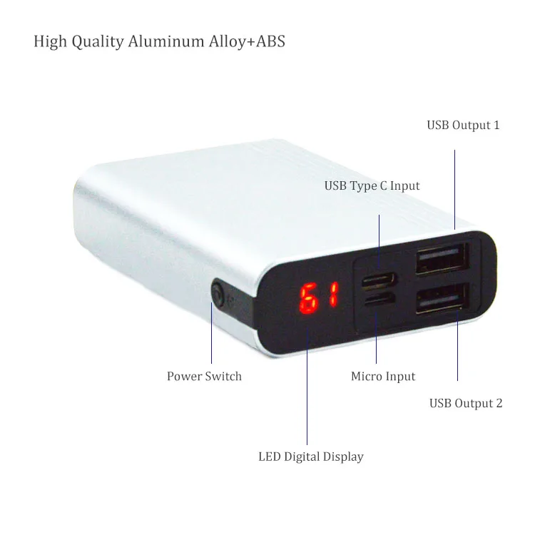 2019 New products portable power banks 20000mah fast charging pocket mobile charger power bank small cell power charger bank - ANKUX.COM