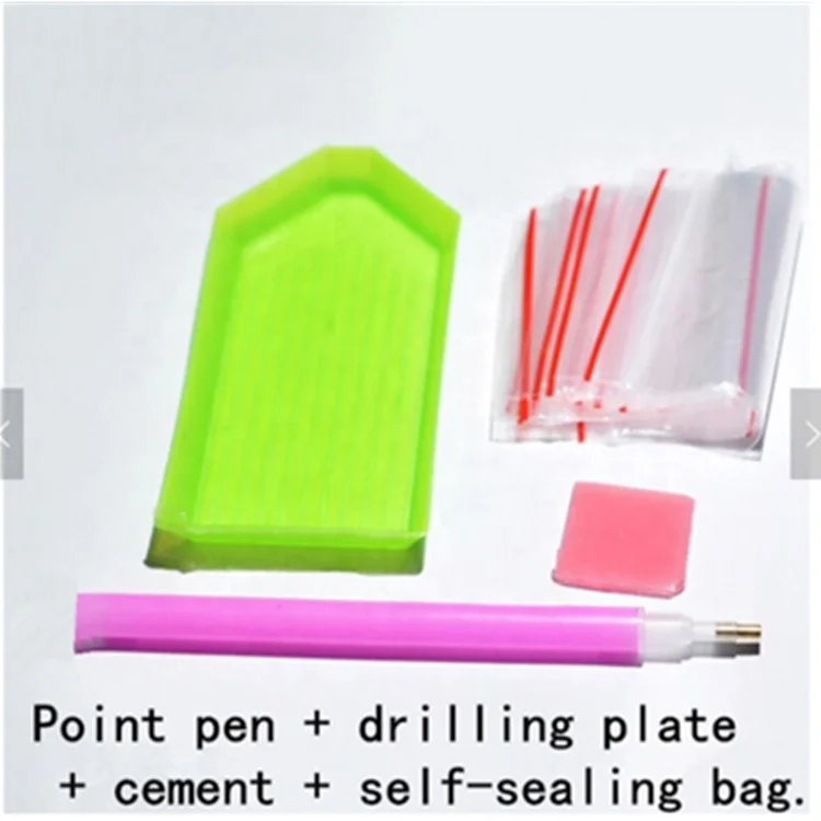 
High Quality Amazon Hot Sales Round 5D Diamond Painting Bird Point Drilling Embroidery Interior Decoration Painting Wholesale 