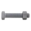 china fastener m10m16 m20 galvanized bolt 8.8 hot dip galvanized bolts