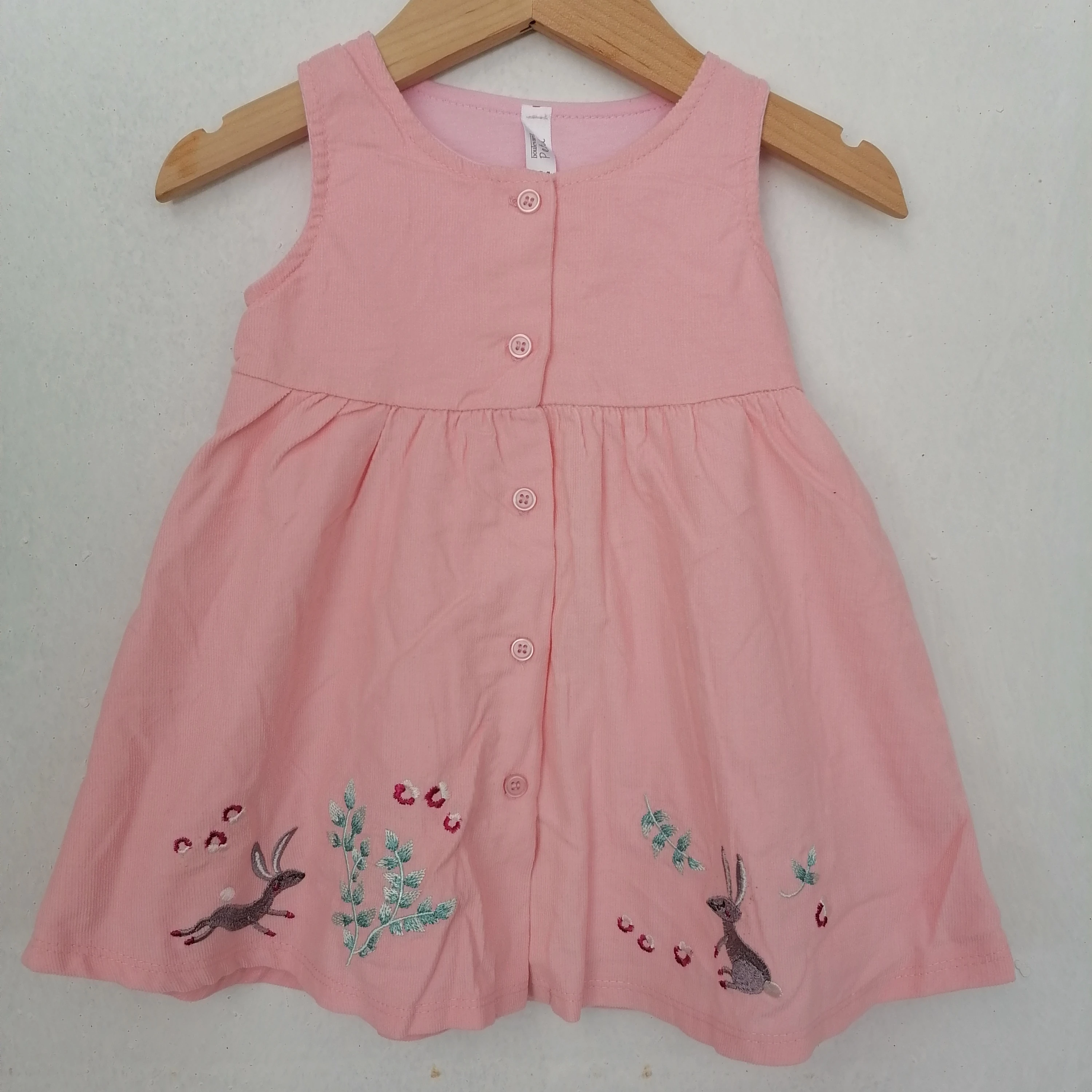
Dresses Toddler Clothing Corduroy Spring Autumn 2019 Baby Girls Casual Quality Cotton Pink Soft Lovely Cute 