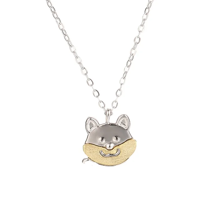 

s925 new zodiac sterling silver necklace cute animal pendant female clavicle chain explosive accessories, Picture shows