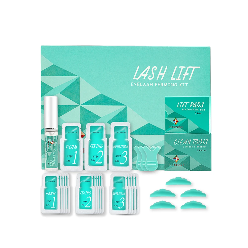 

Iconsign Lash Lift Perming Solution Eyelash Lifting Sachets Keratin Lash Fast Lift Kit