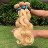 Luxefame Wholesale 613 Cuticle Aligned Virgin Hair,Russian Blonde Virgin Human Hair Bundle,613 Blonde Hair Weave