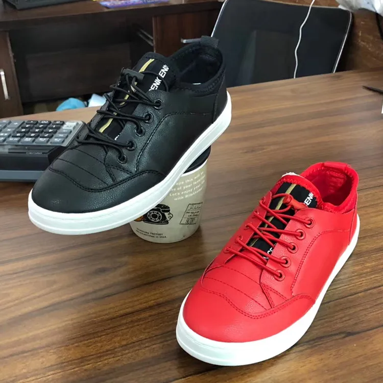 

2020 wholesale new design PU fashion sports lace up men's shoes casual, Mixed style