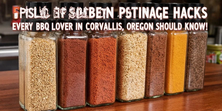 Essential spice lineup for a Corvallis BBQ setup
