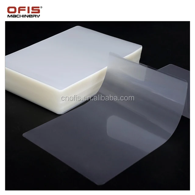OFIS High Quality A4 Laminating Machine Pouch Film for A3 A5 A6 Paper Sizes