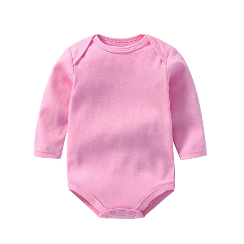 

Baby Girls Boys Romper Jumpsuit Cotton One Piece Infant Baby Long Sleeve Pajamas, Accept customized