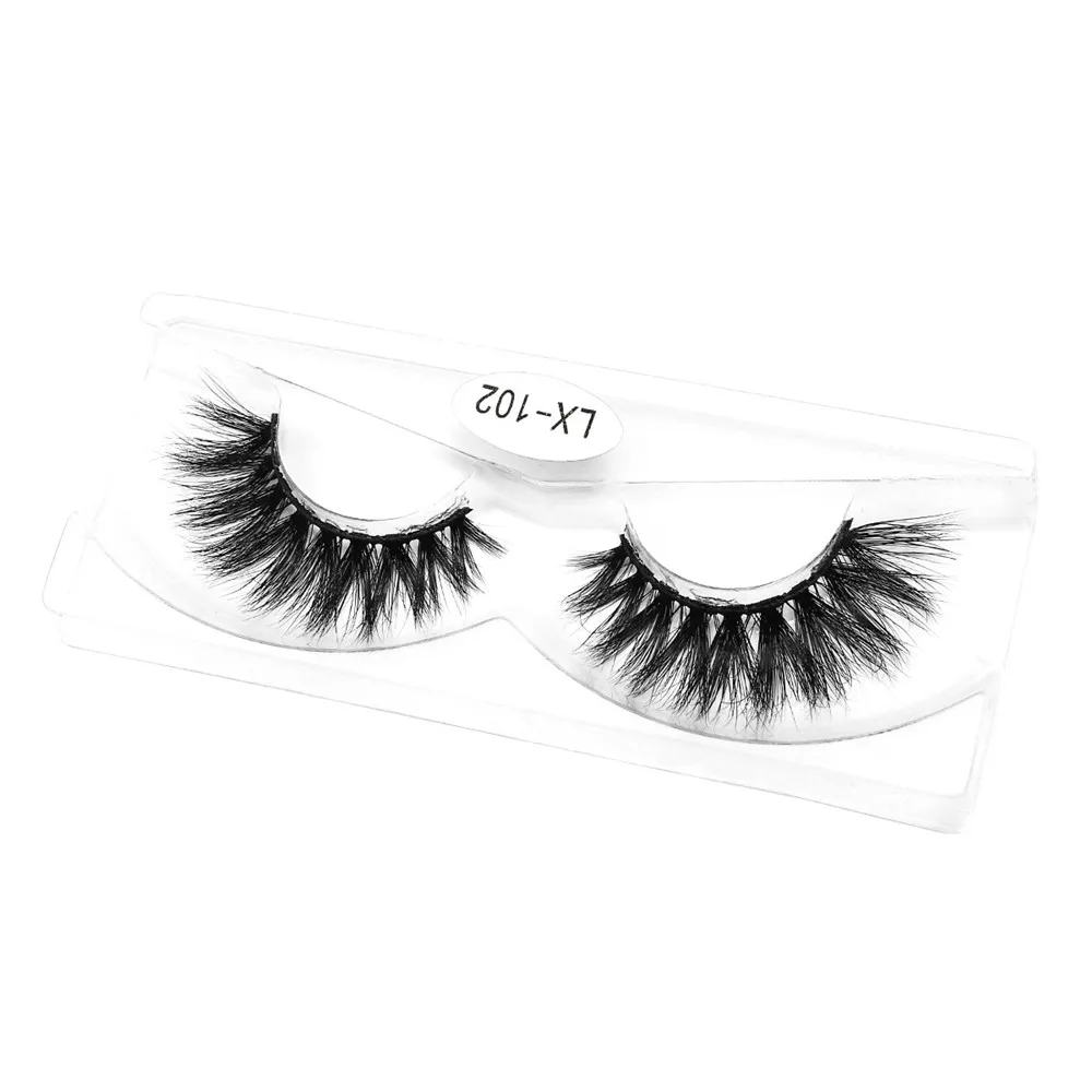 

Free sample handmade 3d multi-layer mink eyelashes soft and thick fur lashes, Picture shows