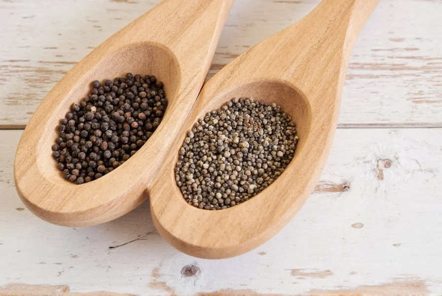 Black Pepper vs White Pepper: Key Differences Explained