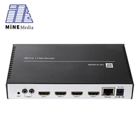 

High resolution 4K 4 channel m3u8 network video ott udp multicast hdmi encoder
