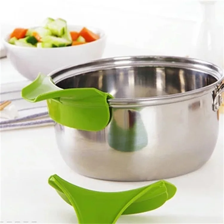 

Multifunction Anti Spill Silicone Funnel For Kitchen Cooking Silicone Pour Spout For Kitchen Accessories Silicone Pour Spout