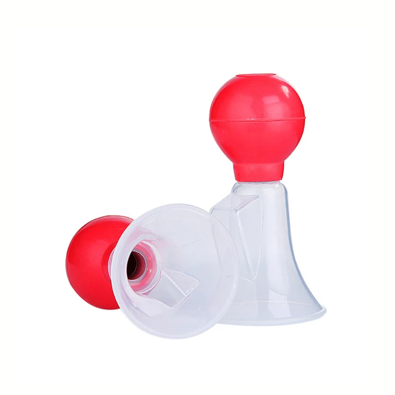 

BPA Free Silicone Breast Pump Breast Collector Baby Feeding Manual Breast Pump