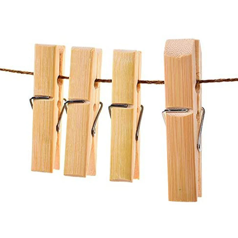 
High quality mini hanger clothes practical bamboo pegs with factory price  (60258826161)