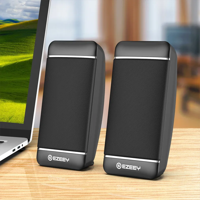 

Desktop Mini Speaker Portable USB Computer Wired 2.0 Speaker 3.5mm Jack Music Player