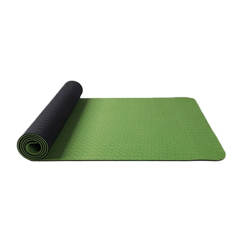 

Custom Logo Printed wholesale Eco Friendly TPE Durable Non-slip yoga mat heavy duty pilates mat, Customized color