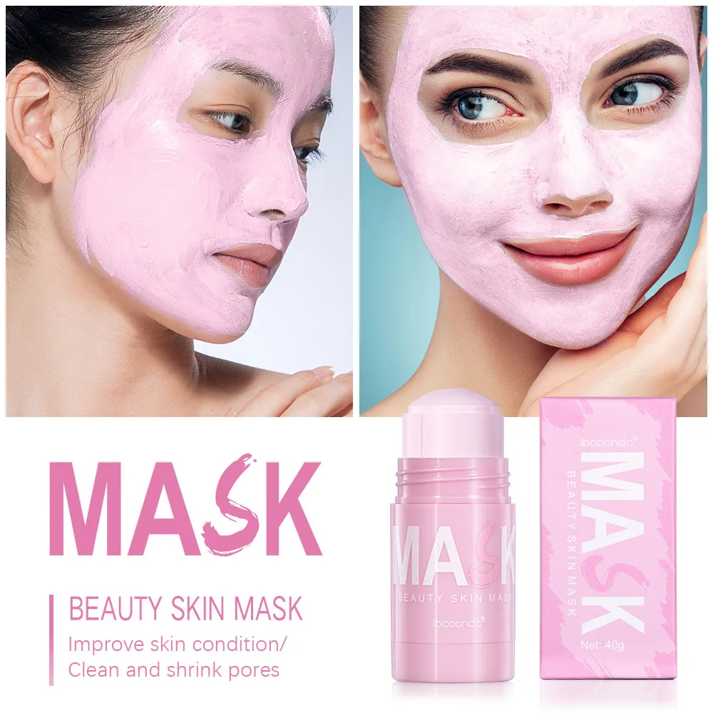 

OMG Rose face Deep Cleansing Smearing Moisturizes Oil Control Purifying Clay solid Mask Stick