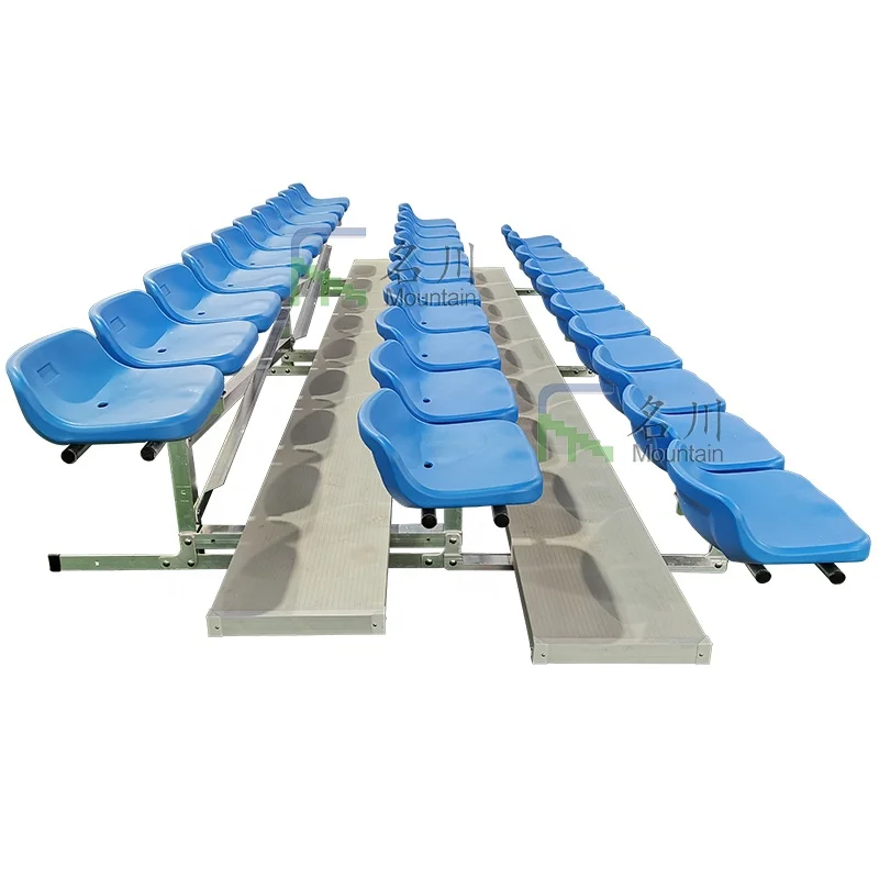 

3 Row Outdoor Aluminum Stadium Bleacher Seating