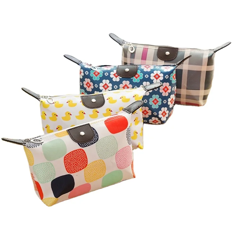 

New design large capacity dumplings waterproof foldable travel cosmetic bag