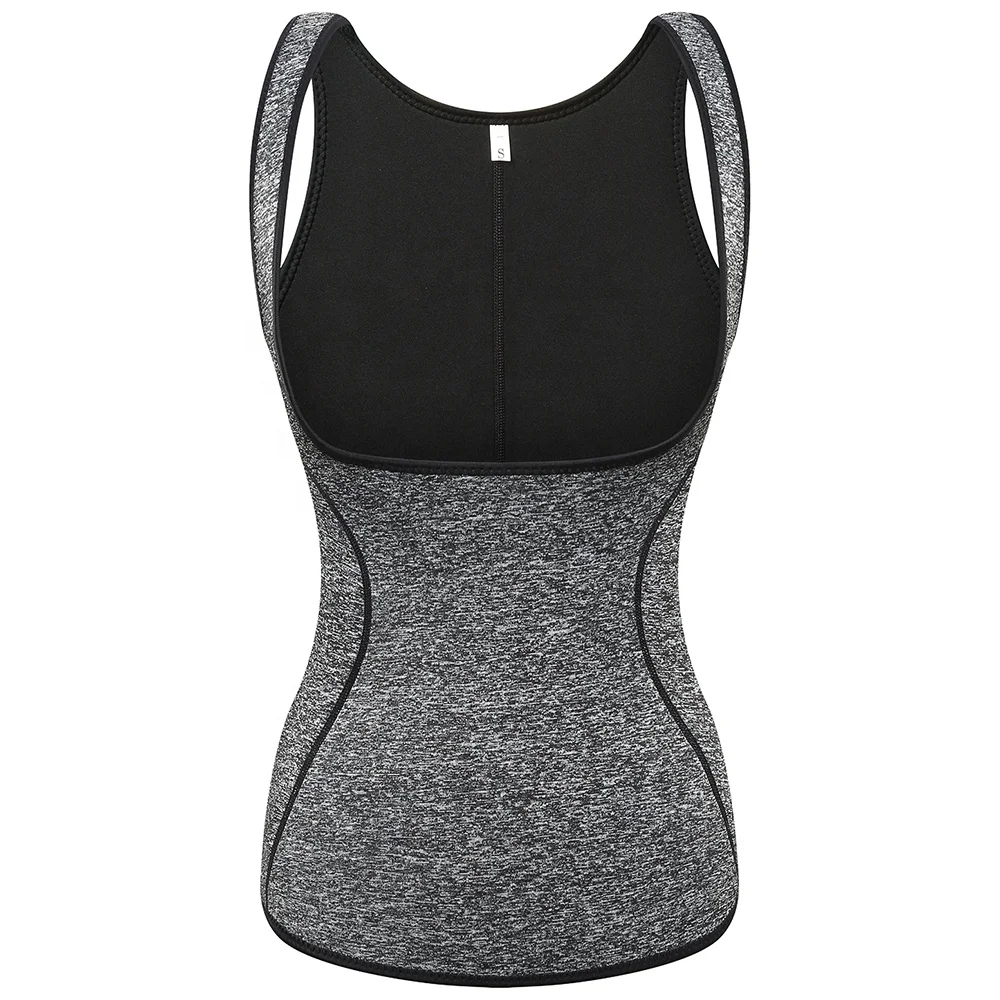 

Hot Slim Sports Sauna Sweat Vest Women Waist Training Body Shaper Athletic Shapewear Top Neoprene Veat