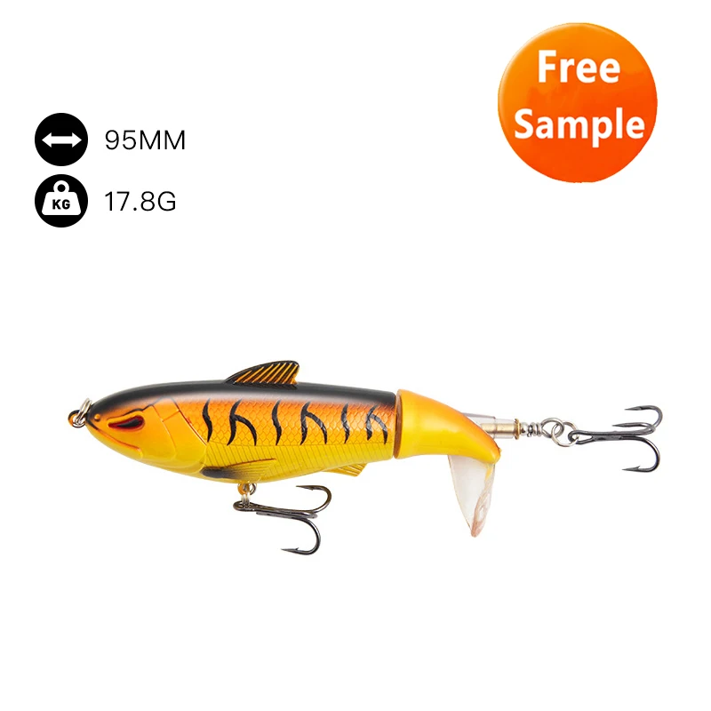 

Cheap Wholesale Artificial Popper Bait Fake Fishing Lure Floating Popper Lure, 11 colors