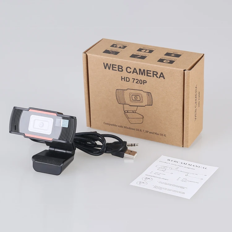 

Hot sell 1080P 720P PC Camera Video Record USB HD Webcam