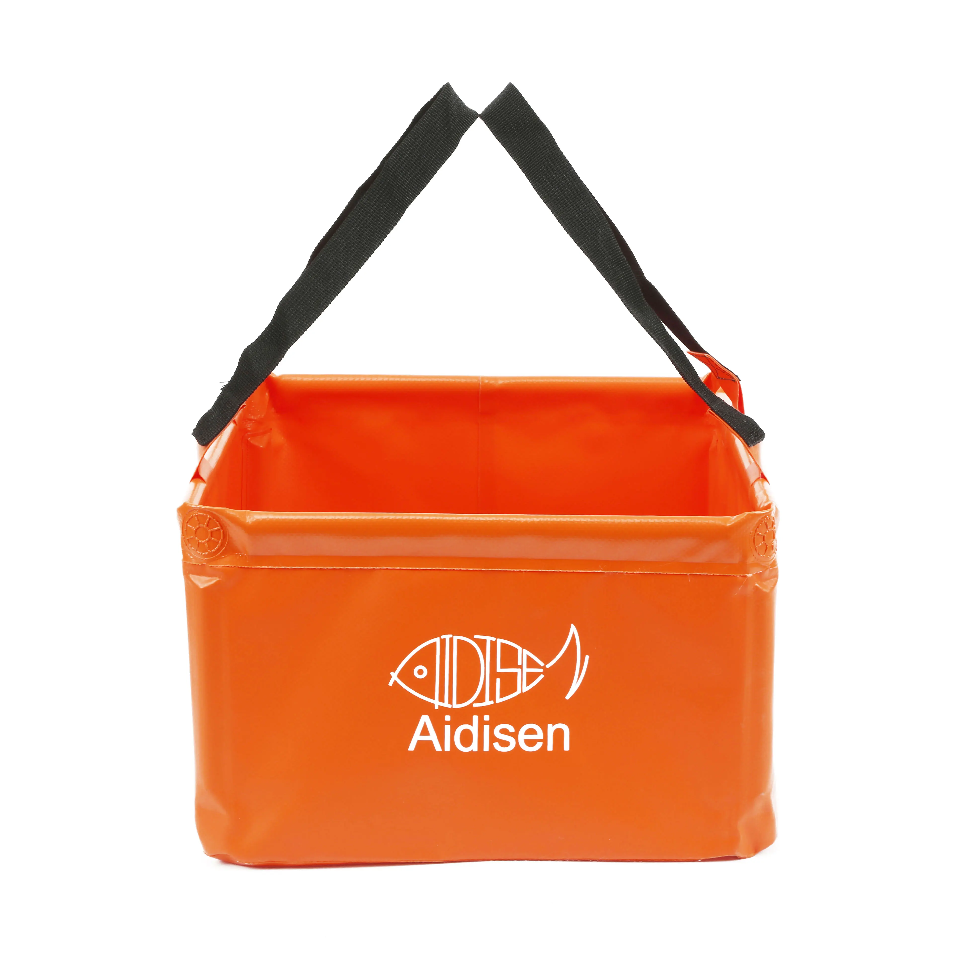 

Custom Printed Square Collapsible Folding Water Bucket For camping and Hiking, Arm green,orange,pink,yellow,or customize