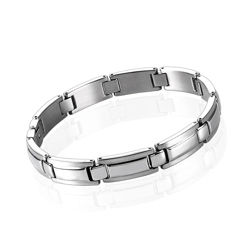 

Classic Design Bracelet Jewelry Biker Men Chain Blank Stainless Steel Bracelet