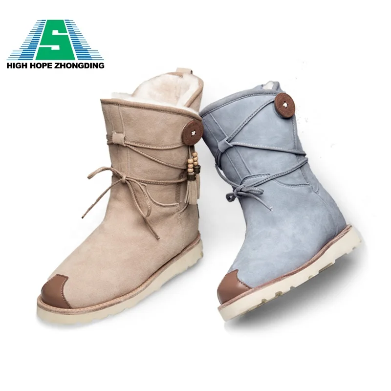 

Fashion design woman winter fur boots fur boots woman winter white snow boots for women