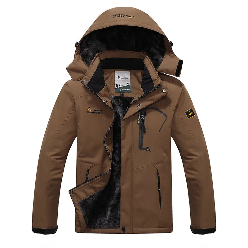 

K5 Unisex Waterproof Ski Jacket Warm Winter Coat Mountain Windbreaker Hooded Raincoat Snowboarding Jackets