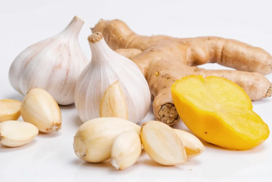 garlic and ginger