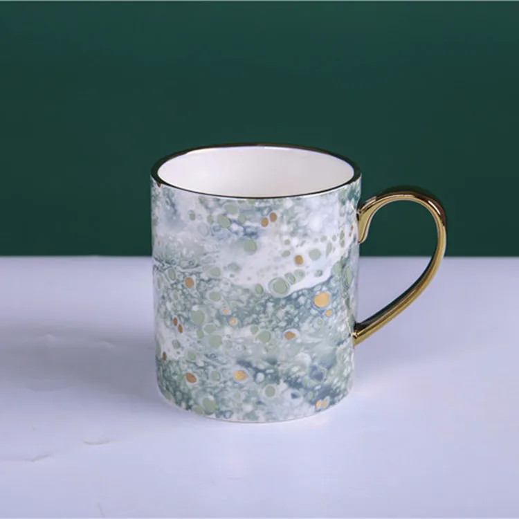 

New arrival fancy design popular ceramic coffee nordic style mug for home hotel cafe office, Custom