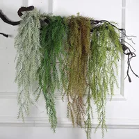 

IFG 100cm length wedding artificial hanging pine needle greenery for wall decoration