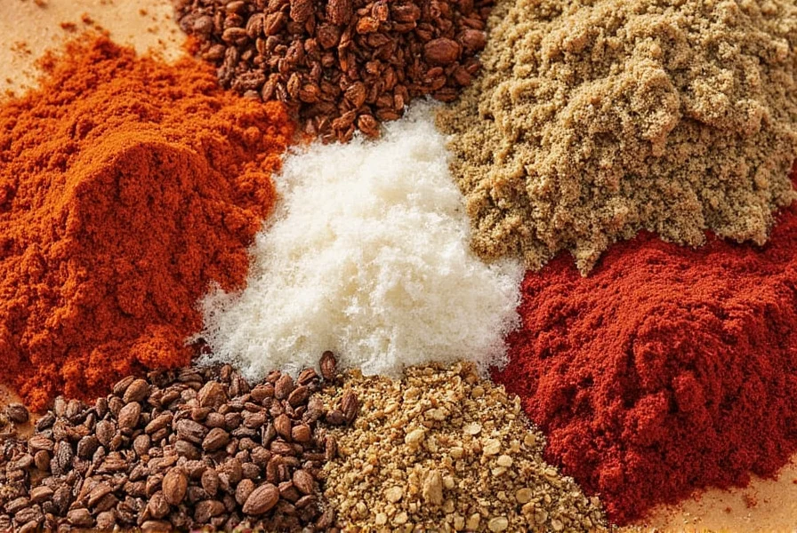 Gingerbread house with spice mix